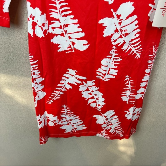 New Persifor Kilpatrick Dress Fiddlehead Cayenne Red NWT - Picture 8 of 9